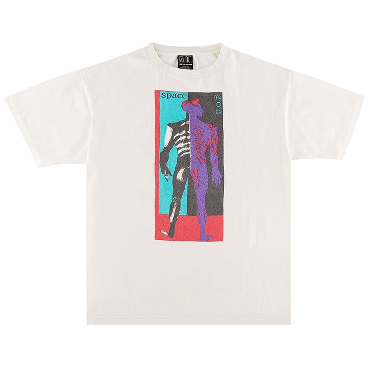 SAINT Mxxxxxx Space God Tee "White"