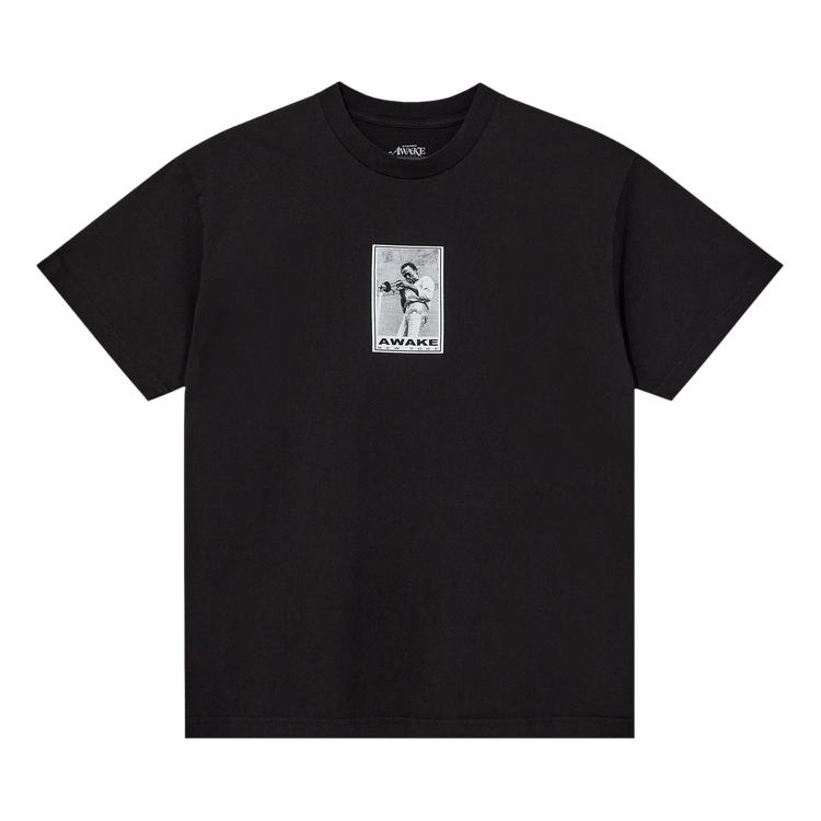 Awake NY Miles Davis Printed Short-Sleeve T-Shirt "Black"