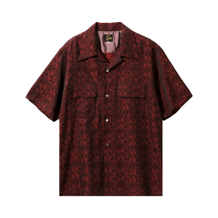 Needles Short-Sleeve Classic Shirt "Red"