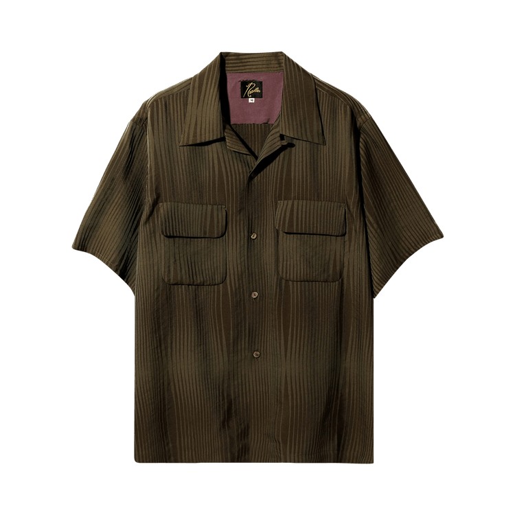 Needles Short-Sleeve Classic Shirt "Brown"