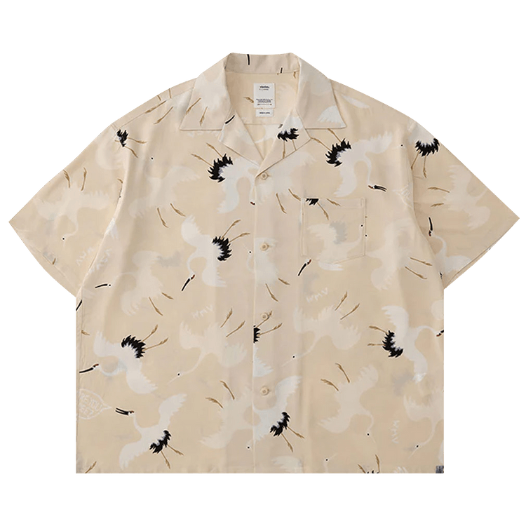 Visvim Crosby Hikaku Vacation Shirt "Ivory"