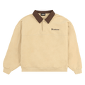 Pleasures Tweak Polo Sweatshirt "Tan"
