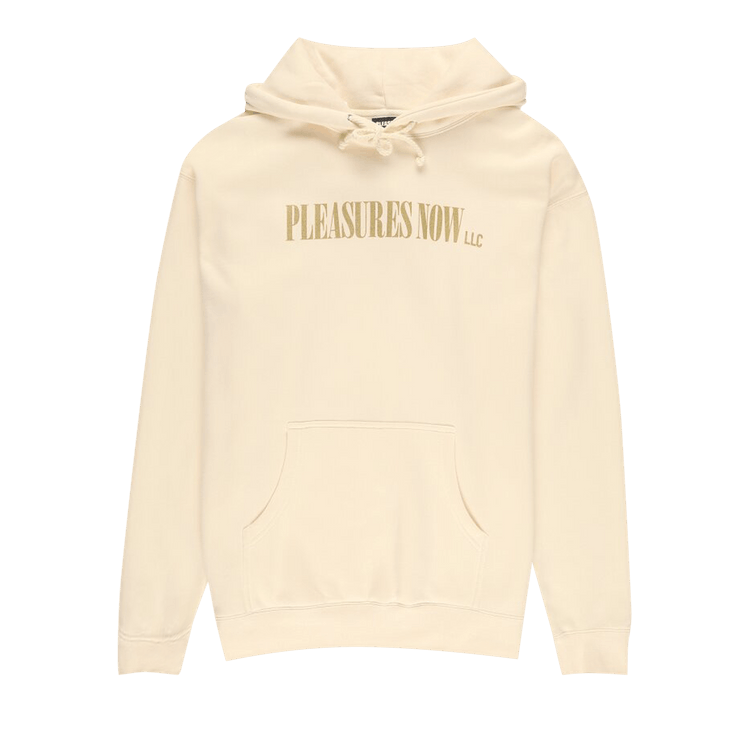 Pleasures Llc Hoodie "Bone"