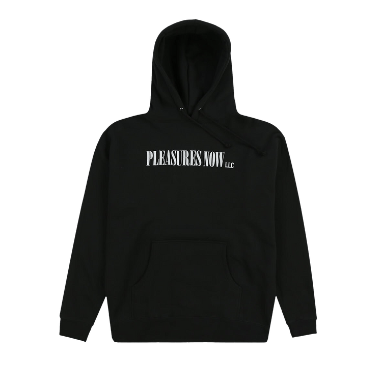 Pleasures LLC Hoodie "Black"