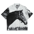 Pleasures Horses Button Down "White"
