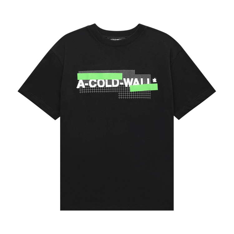 A-Cold-Wall* Grid Logo T-Shirt "Black"
