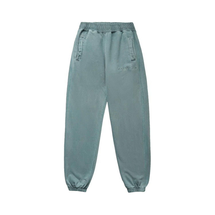 Awake NY Pigment Dyed Embroidered Sweatpant "Slate"