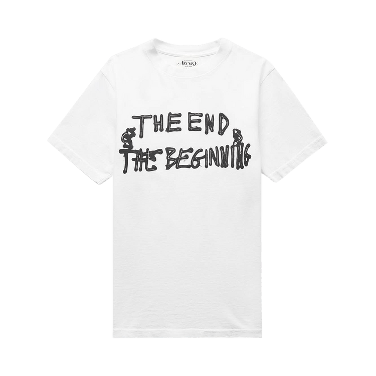 Awake NY End And Beginning Short-Sleeve Tee "White"