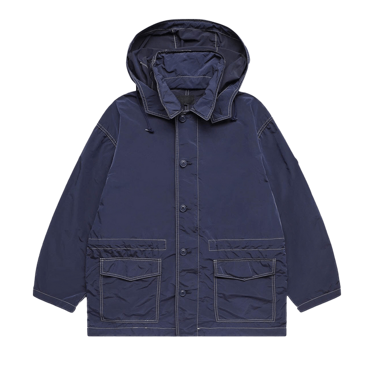 Cav Empt Overdye Detach Hood Coat "Navy"