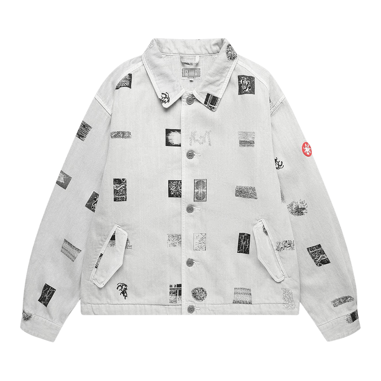 Cav Empt Overdye FK Sheets Button Jacket "Grey"