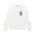 Real Bad Man Free The Weed Long-Sleeve Tee "White"