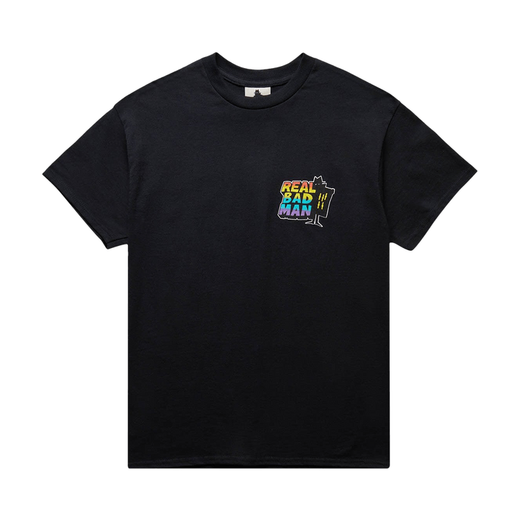 Real Bad Man Crimewave MFG Short-Sleeve Tee "Black"