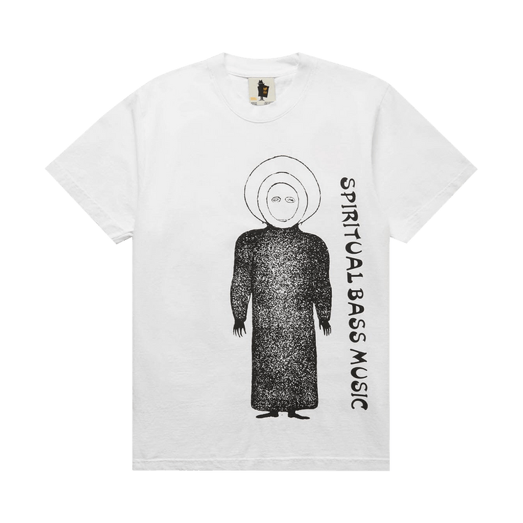 Real Bad Man Spiritual Bass Short-Sleeve Tee "White"
