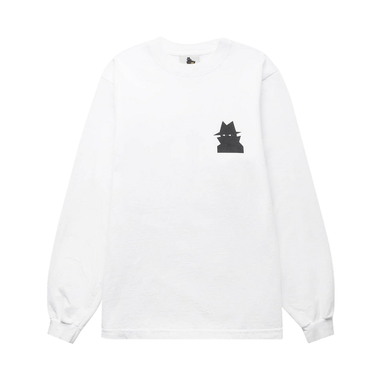Real Bad Man Shroomergang Long-Sleeve Tee "White"