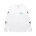 Real Bad Man Blue Meanie Long-Sleeve Tee "White"