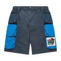 Real Bad Man Carryall Hiker Short "Blue"