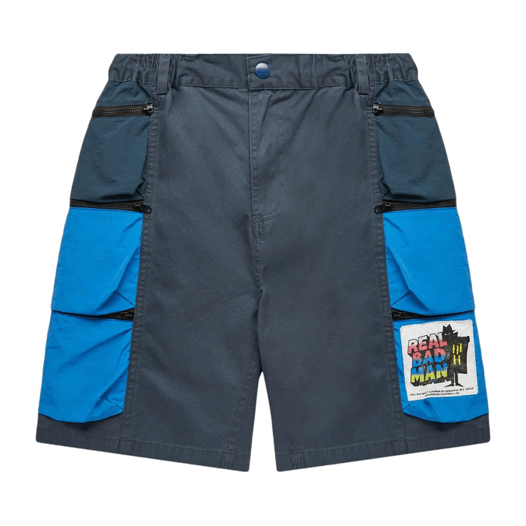 Real Bad Man Carryall Hiker Short "Blue"