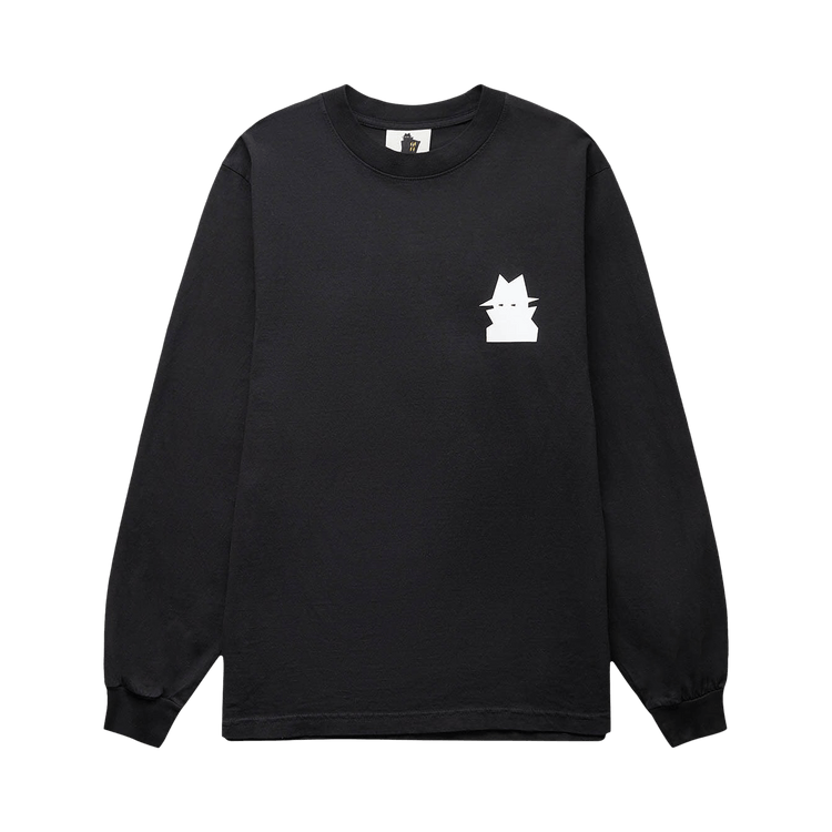 Real Bad Man Shroomergang Long-Sleeve Tee "Black"