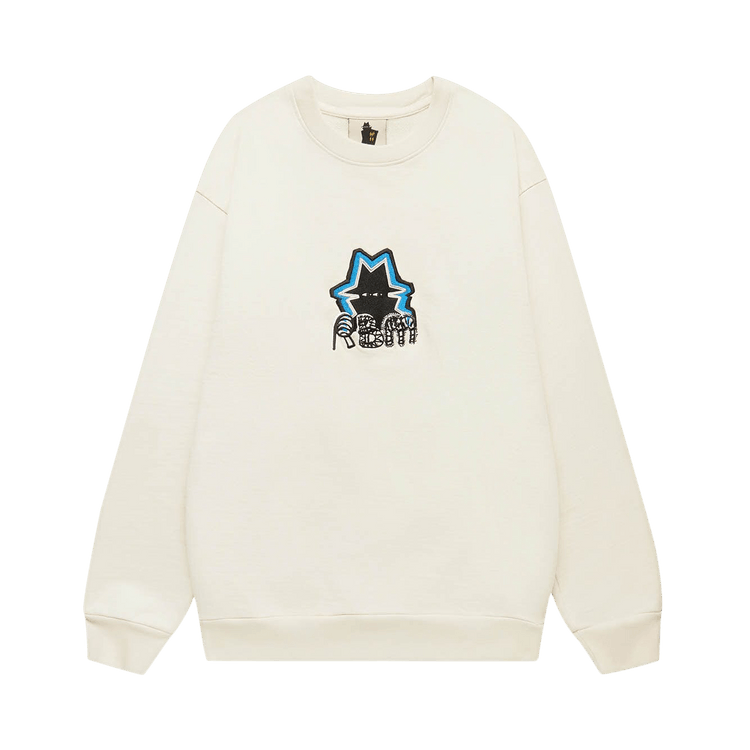 Real Bad Man Vibration Crewneck "Bone"