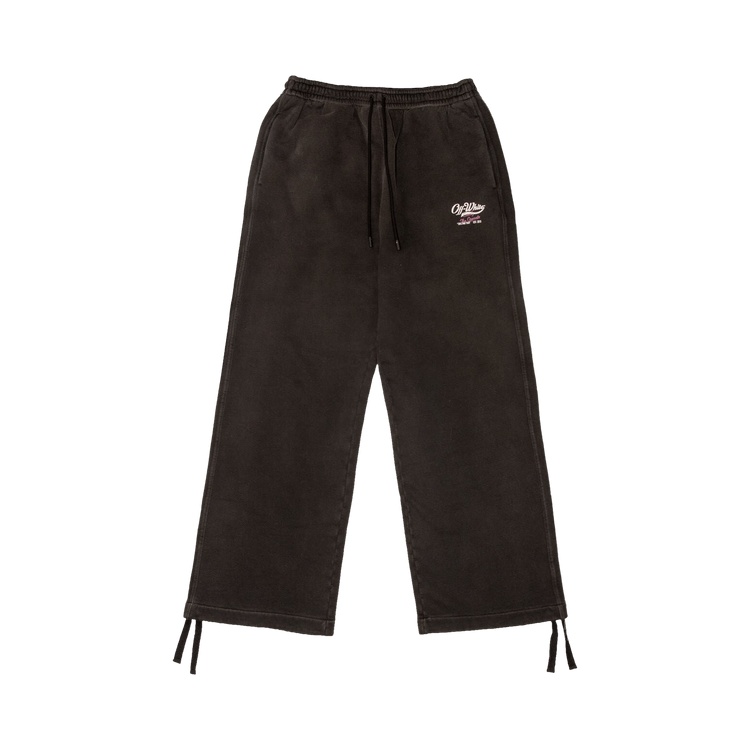 Off-White Wave Off Skate Sweatpant "Black/White"