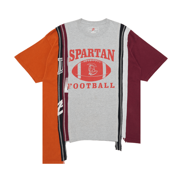 Needles Spartans Football 7 Cuts Short-Sleeve College Tee "Multicolor"