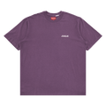 Supreme Washed Script Short-Sleeve Top "Purple"