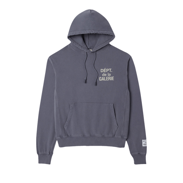 Gallery Dept. French Logo Vintage Hoodie "Vintage Washed Navy"
