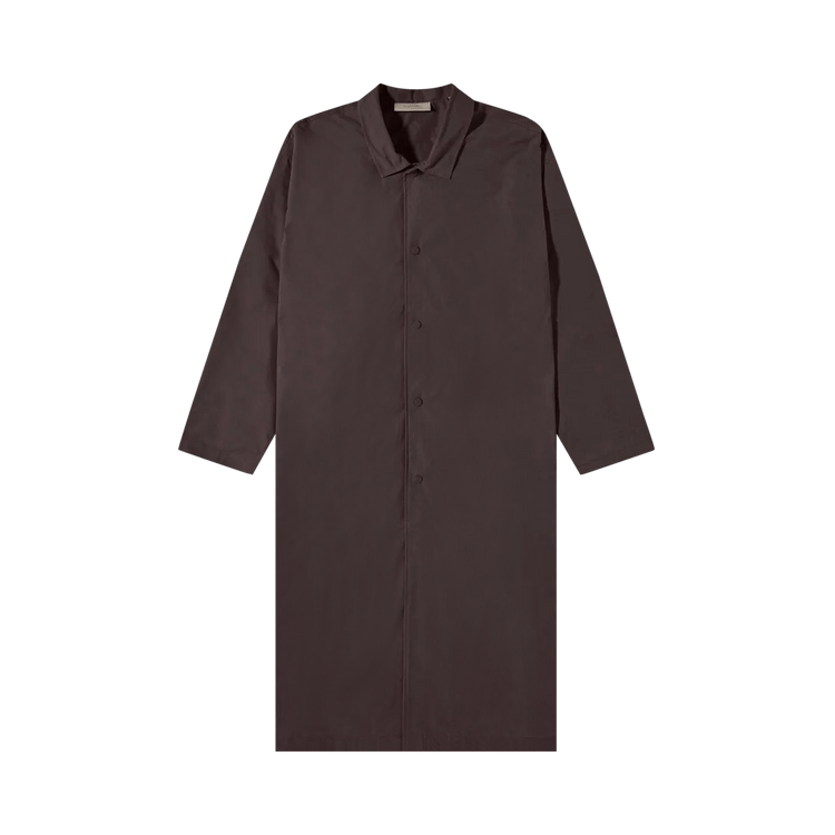Fear of God Essentials Long Coat "Plum"