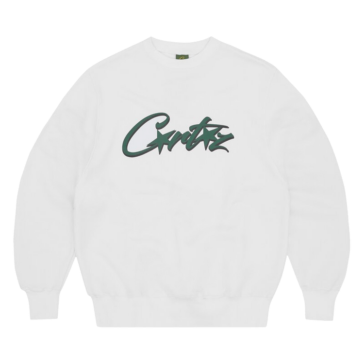 Corteiz Allstarz Sweatshirt "White/Green"