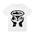 Corteiz Vortex Hands Tee "White"
