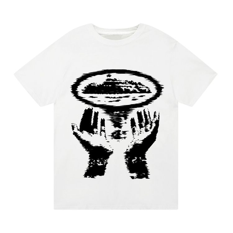 Corteiz Vortex Hands Tee "White"