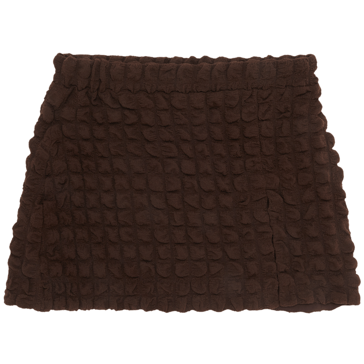 Eckhaus Latta Bubble Mini Skirt "Umber"