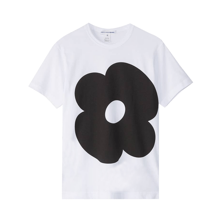 Comme des Garçons SHIRT Flower Print T-Shirt "White"