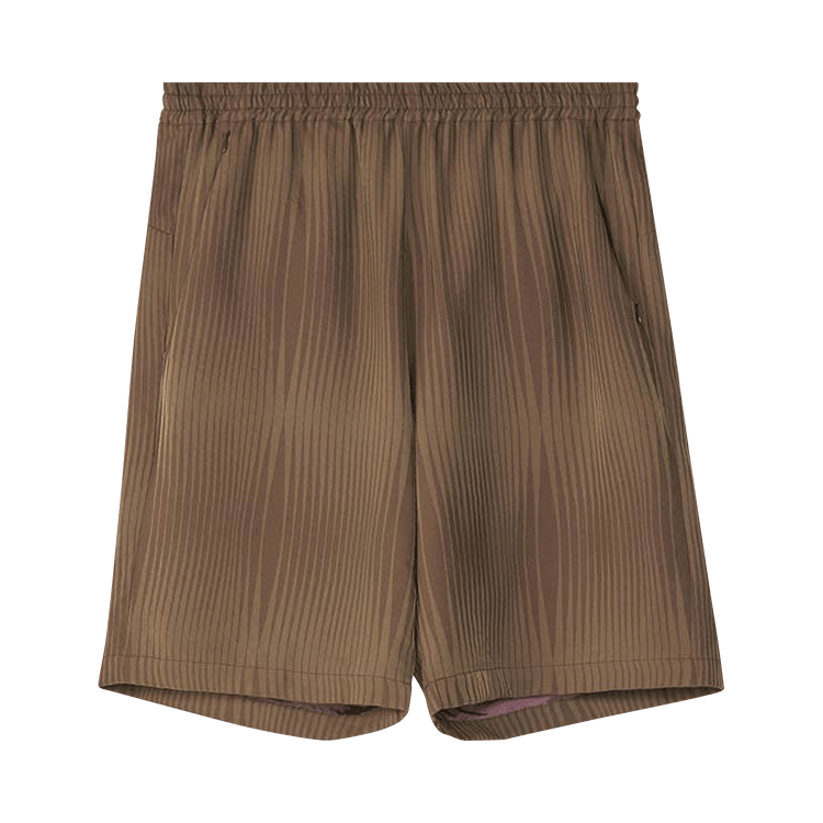 Needles Basketball Wave Stripe Shorts "Brown"