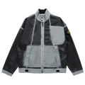 Stone Island Hand Sprayed Mussola Biker Jacket "Sky Blue"