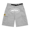 Corteiz Alcatraz Cargo Shorts "Grey"