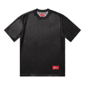Supreme Gradient Mesh Stripe Jersey "Black"