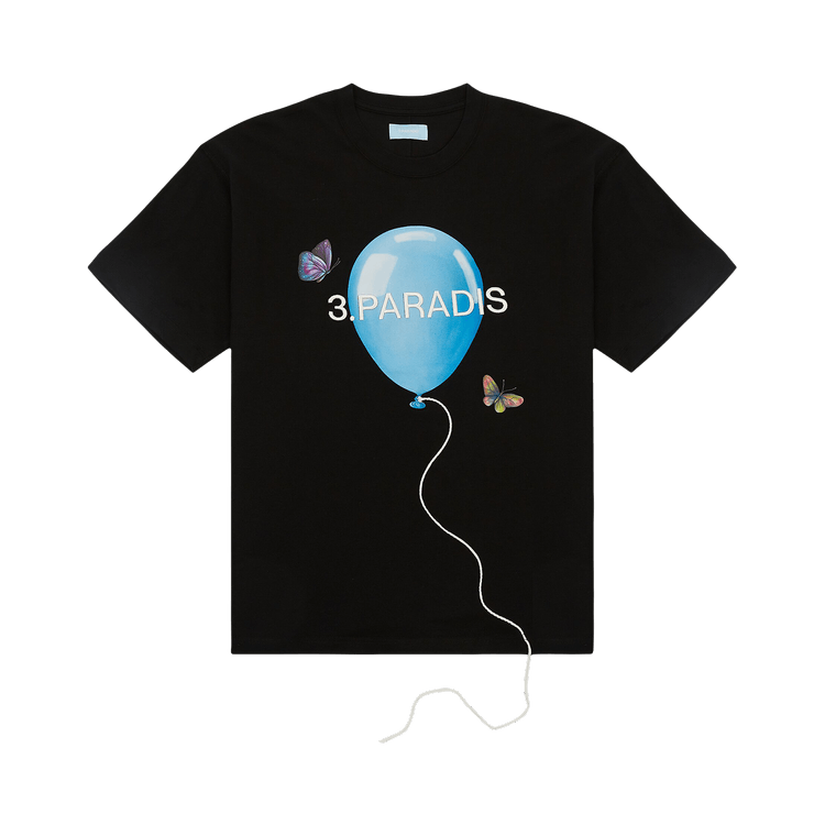 3.PARADIS Dreaming Ballons T-Shirt "Black"