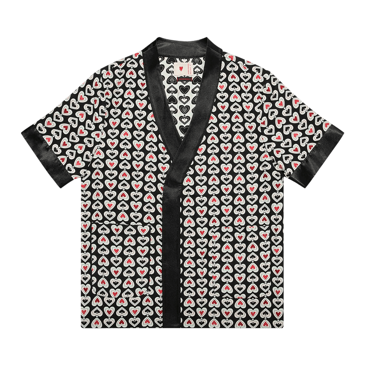 CLOT x Emotionally Unavailable Short-Sleeve Kimono "Black"
