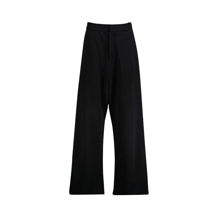 Martine Rose High Waist Wide Leg Pants "Black"