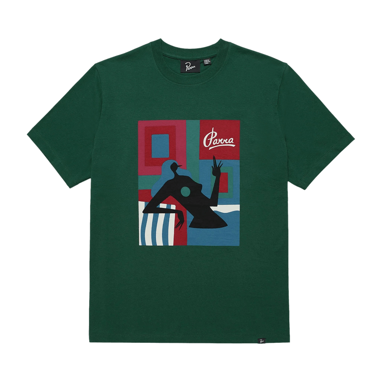 Parra Hot Springs T-Shirt "Pine Green"