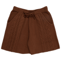 Pleasures Charlie Knit Shorts "Brown"