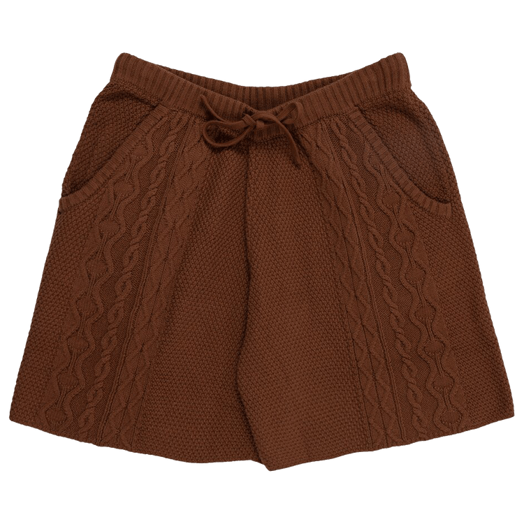 Pleasures Charlie Knit Shorts "Brown"