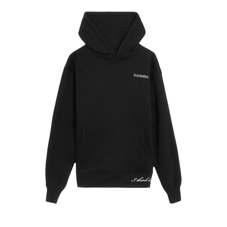 Pleasures Discourse Hoodie "Black"
