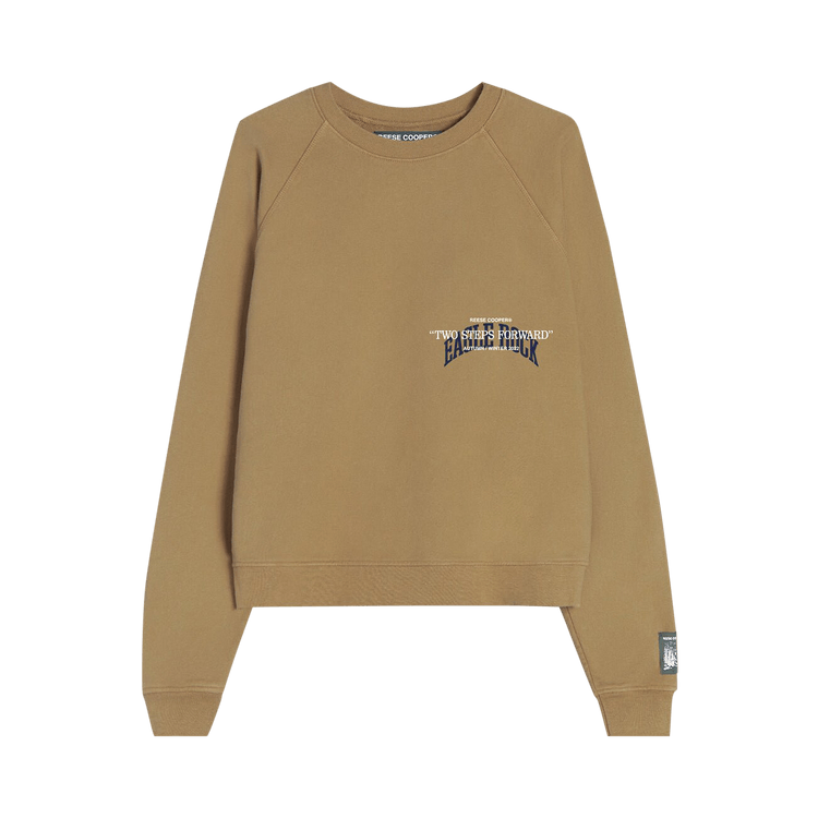 Reese Cooper Two Steps Forward Crewneck Sweatshirt "Wheat"