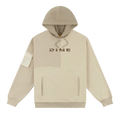 Dime 3 Tone Split Hoodie "Sand"
