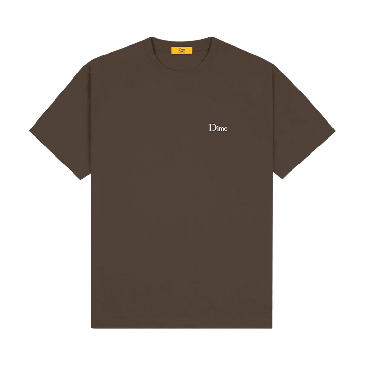 Dime Classic Small Logo T-Shirt "Driftwood"