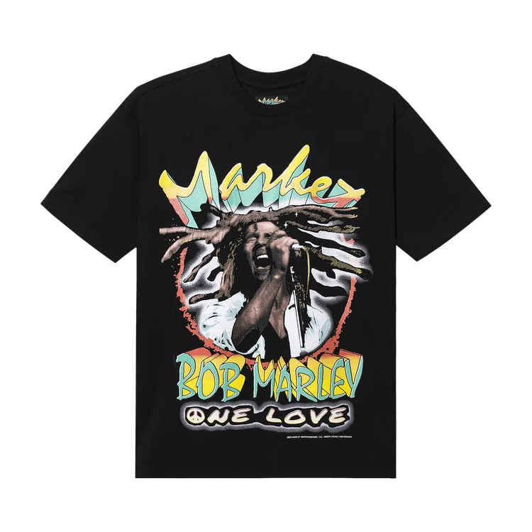 Market Bob Marley One Love T-Shirt "Black"