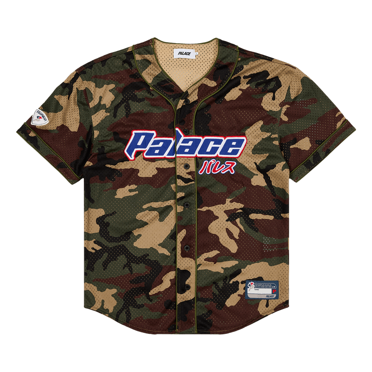 Palace Kawaii Baseball Jersey "Camo"
