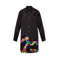 Comme des Garçons Homme Plus Patchwork Shirt "Black/Multicolor"